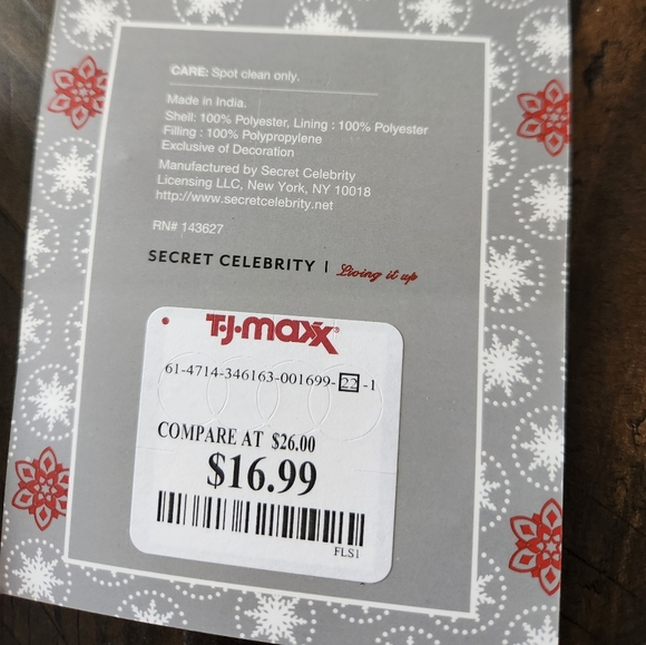 COPY - 4 Red Beaded Christmas Stockings - Picture 4 of 4